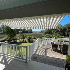 Peaceful and Relaxing Sunesta Retractable Awnings on Cedar Ct in Hilton Head Island, SC