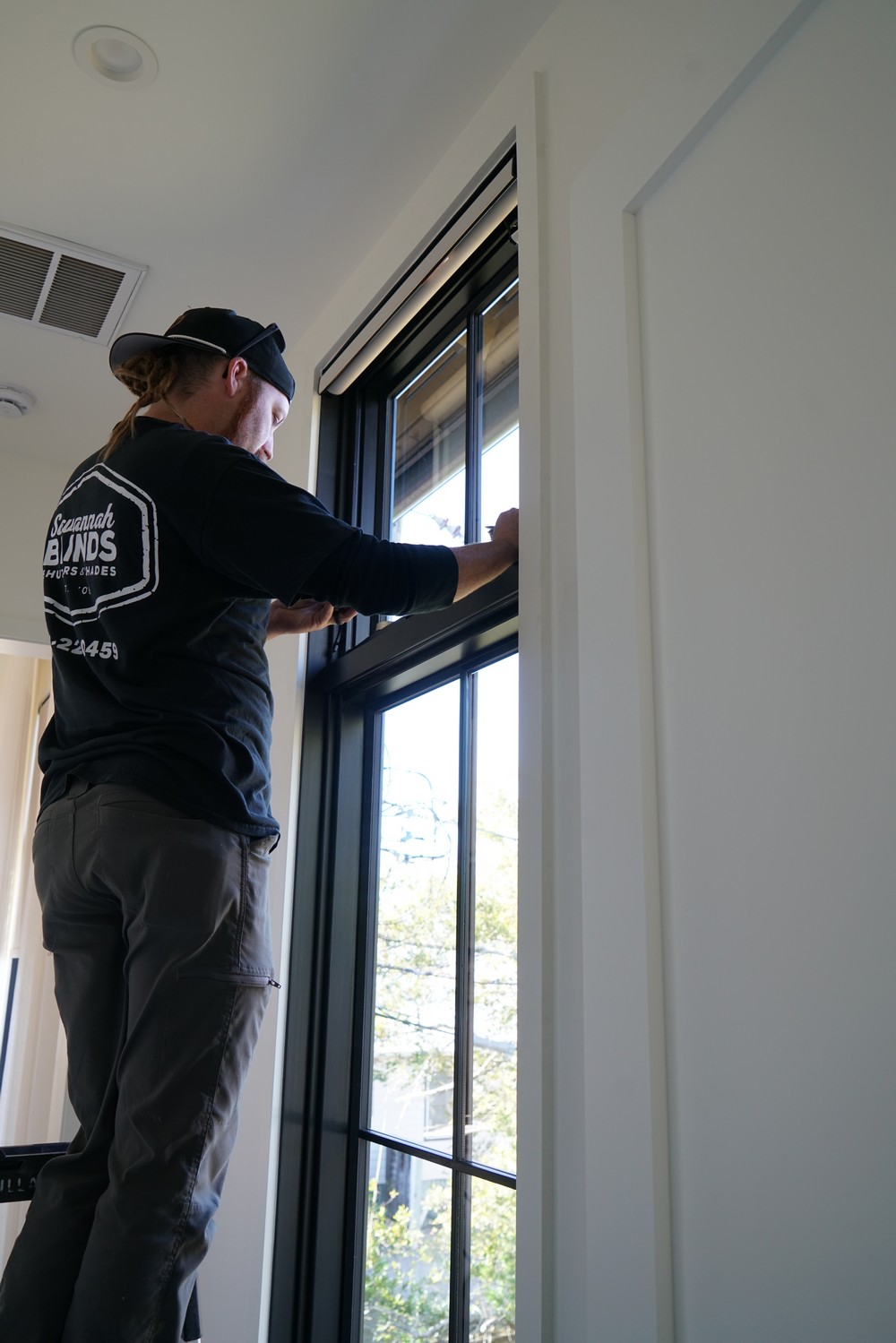 Advantages white glove installation custom window treatments