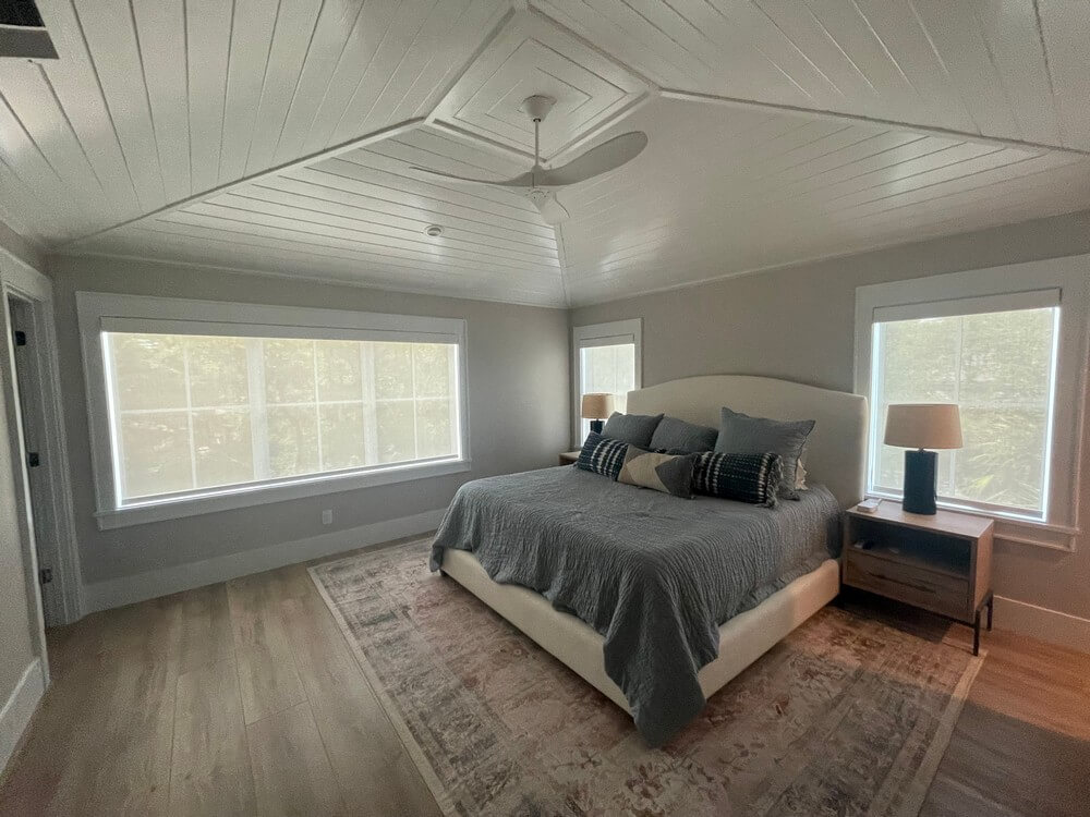 Before and after custom blinds and shades