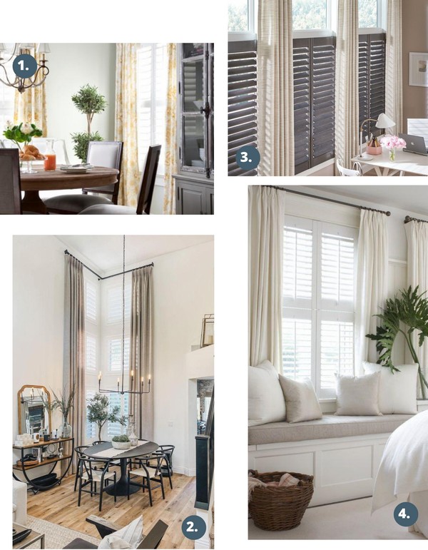 How to combine window treatments in 4 easy steps
