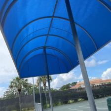 Custom Awnings at Savannah Country Club on Wilmington Island Rd in Savannah, GA