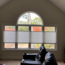 Honeycomb shades white bluff road 004