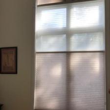 Honeycomb shades white bluff road 010