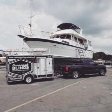 Yacht Blinds Installed in Thunderbolt, GA