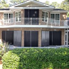 Accordion shutters savannah 001