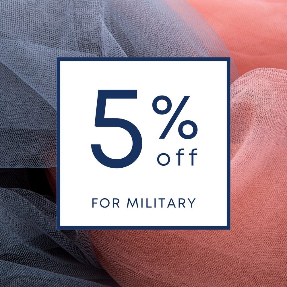 5 percent off military